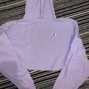 Cropped Champion Hoodie